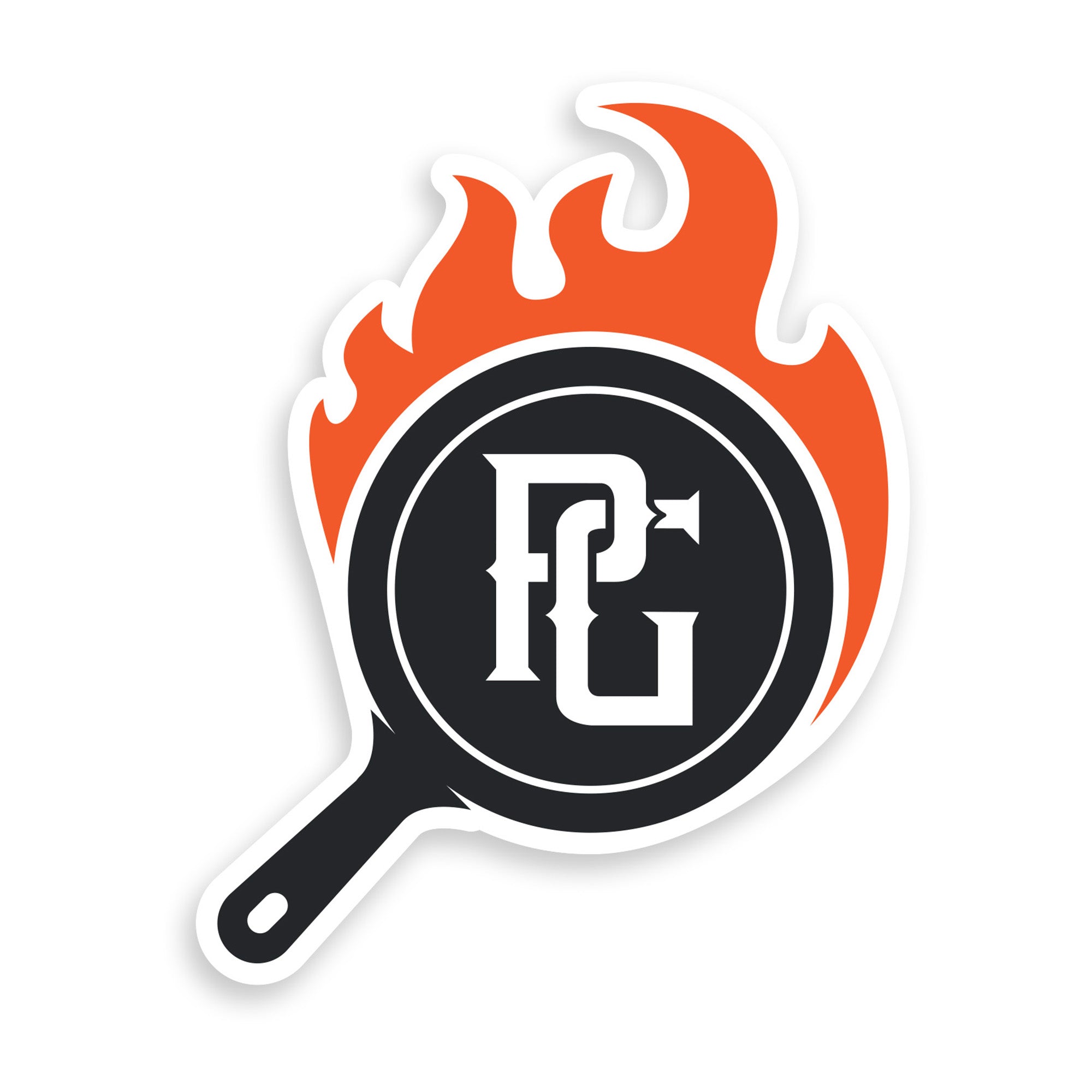 PG FRYING PAN STICKER