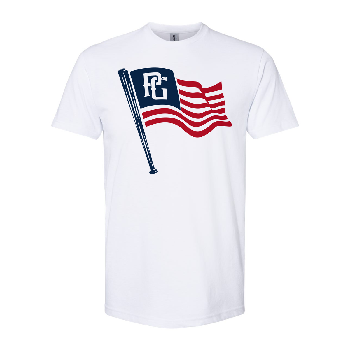 PG Bat Flag SS Tee Perfect Game Apparel