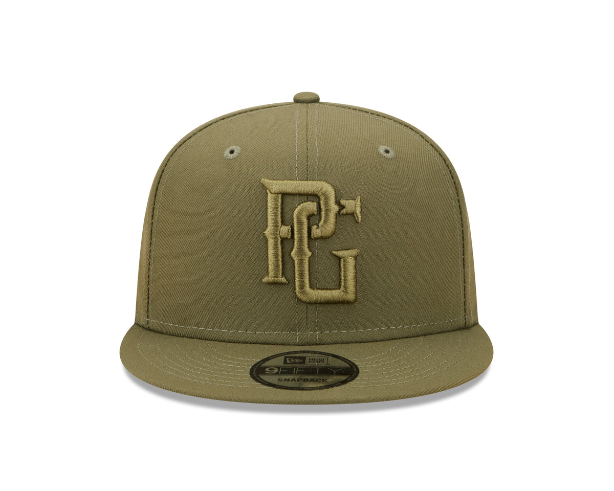 New Era Texas Rangers MLB Olive 9FIFTY Snapback Hat