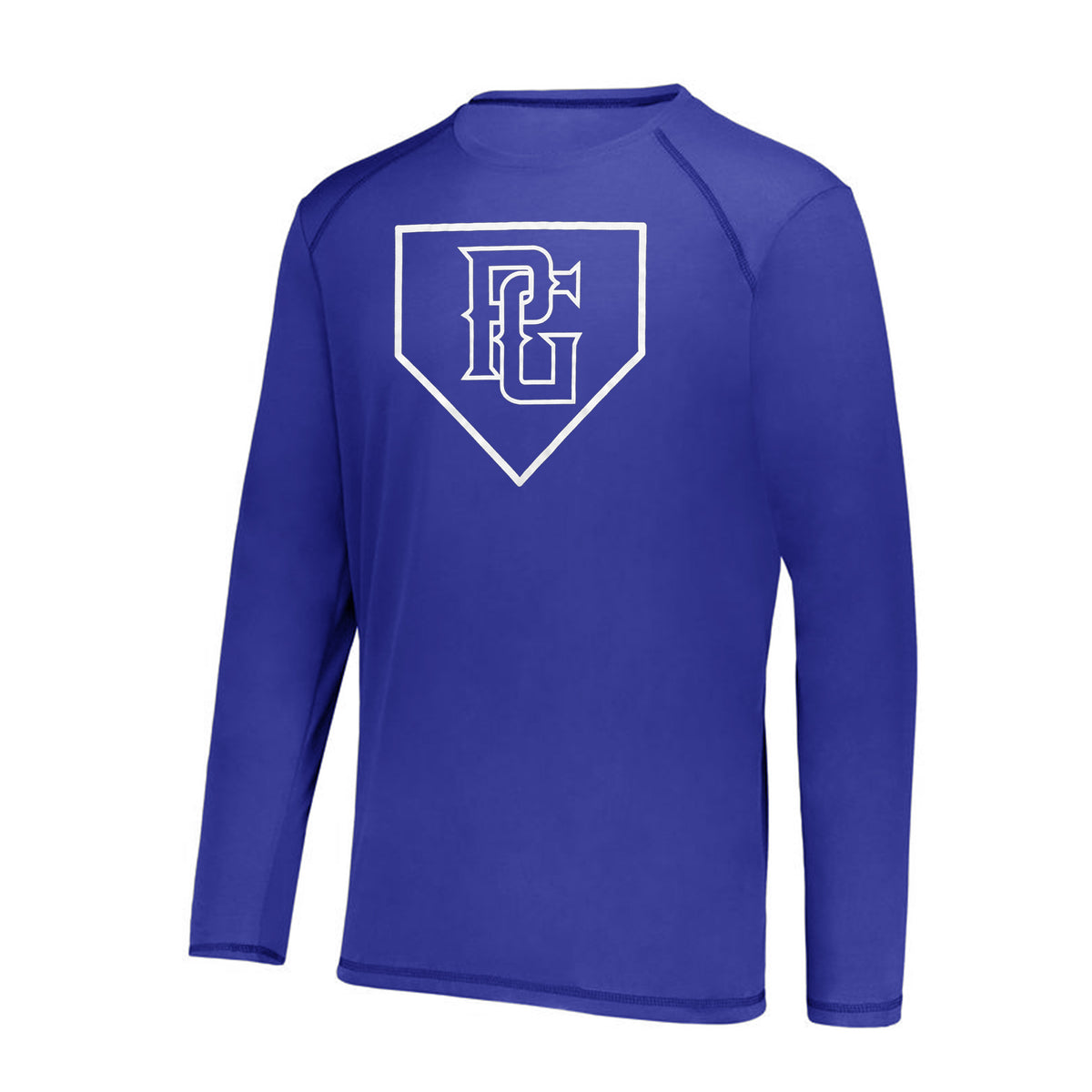 Youth PG Plate SoftSpun LS Perfect Game Apparel