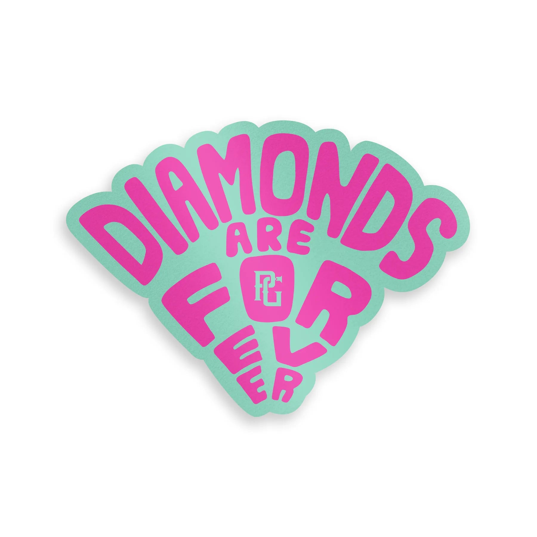 PG DIAMONDS STICKER