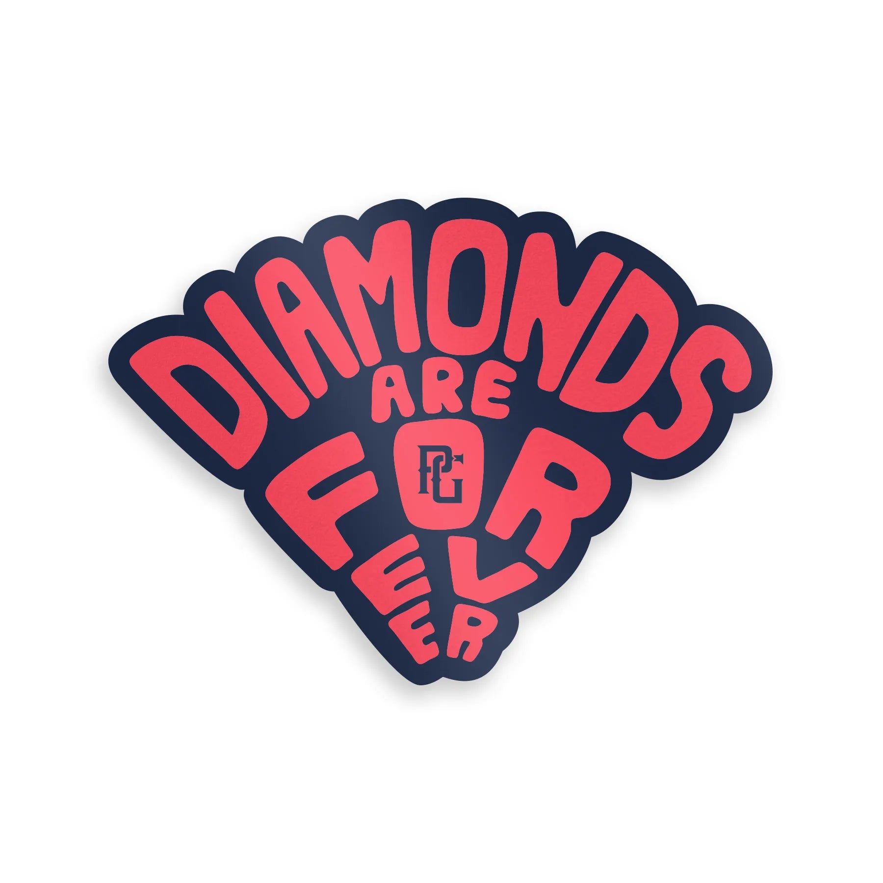 PG DIAMONDS STICKER
