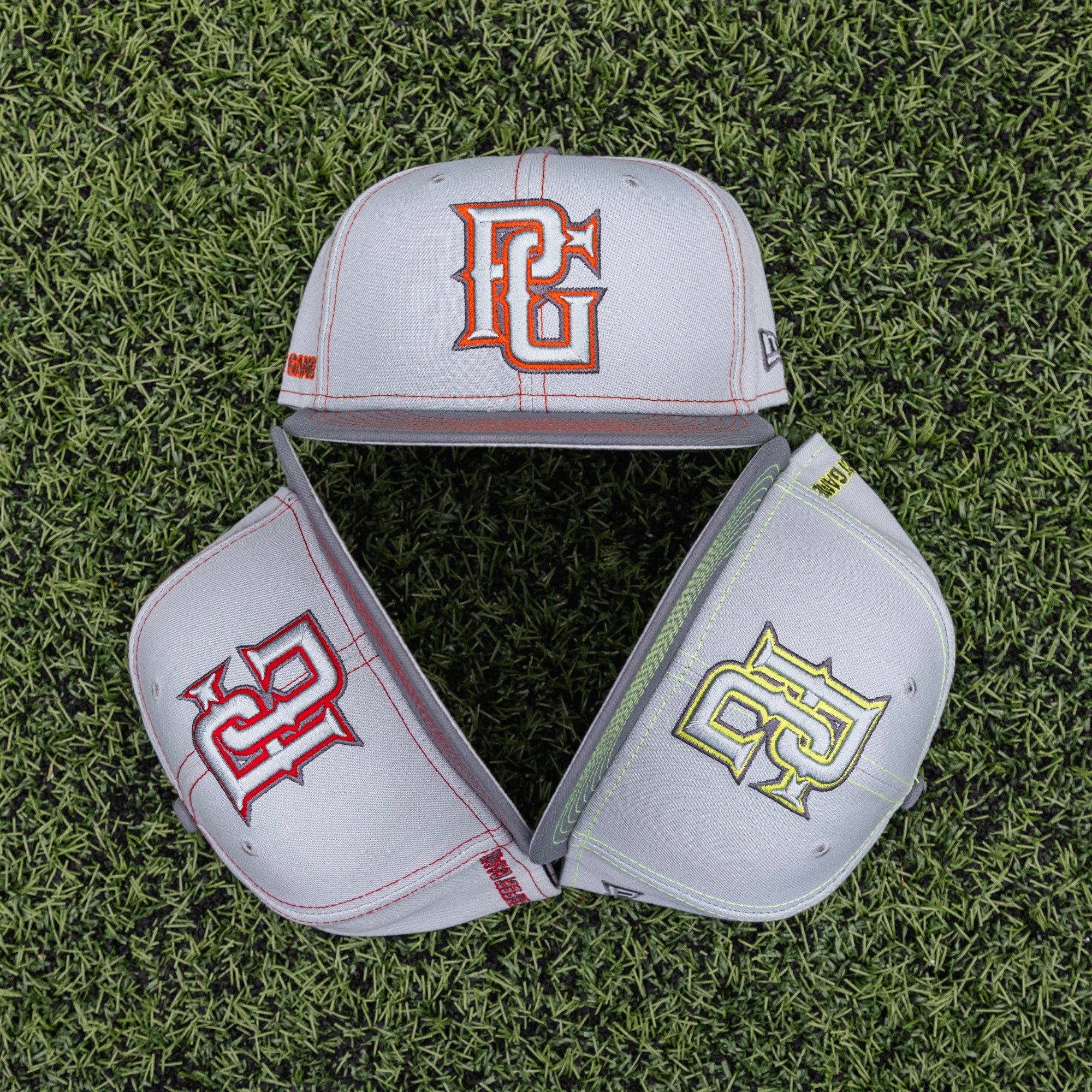 PG x NEW ERA 59FIFTY GRAY POP