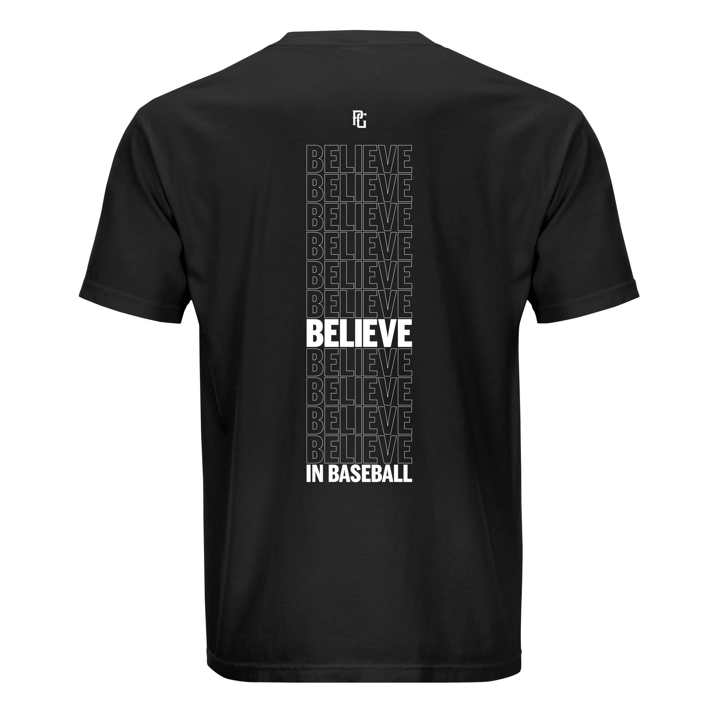 BELIEVE IN BASEBALL REPEAT TEE