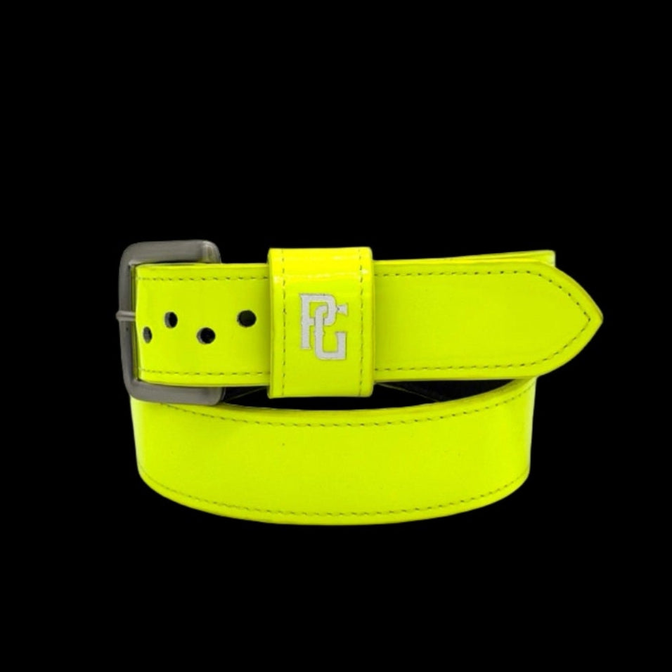 Pioneer Fit x Perfect Game Neon Yellow Baseball Belt