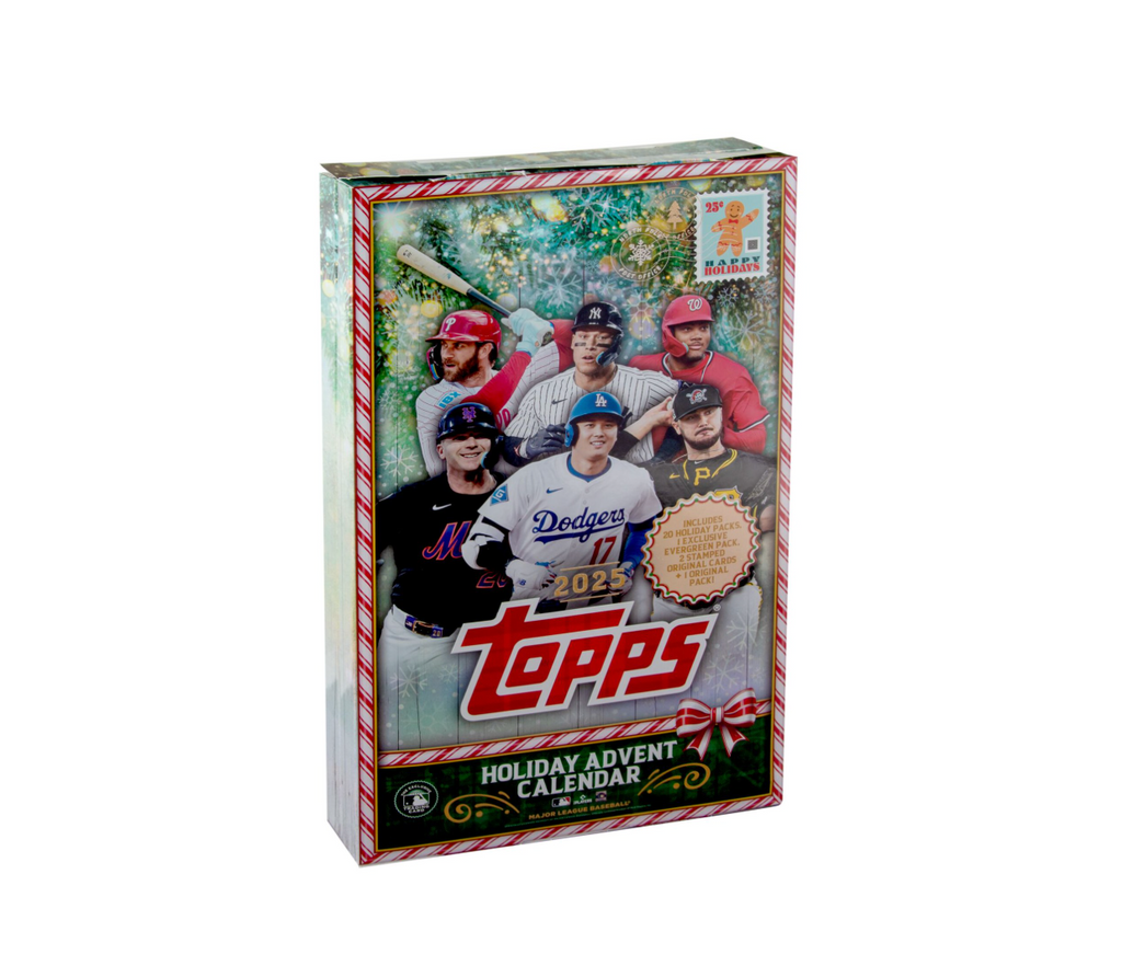 2025 Topps Holiday Baseball Advent Calendar Box