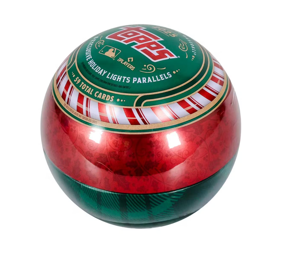 2025 TOPPS HOLIDAY BASEBALL TIN