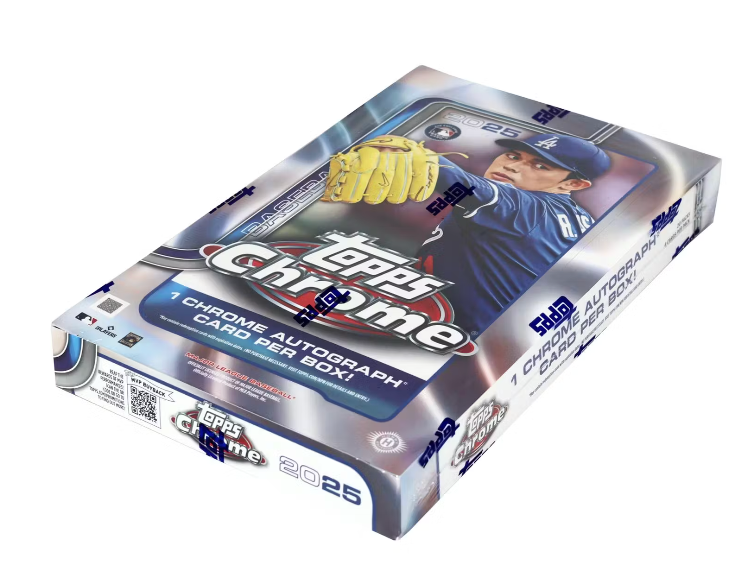 2025 TOPPS CHROME BASEBALL HOBBY BOX