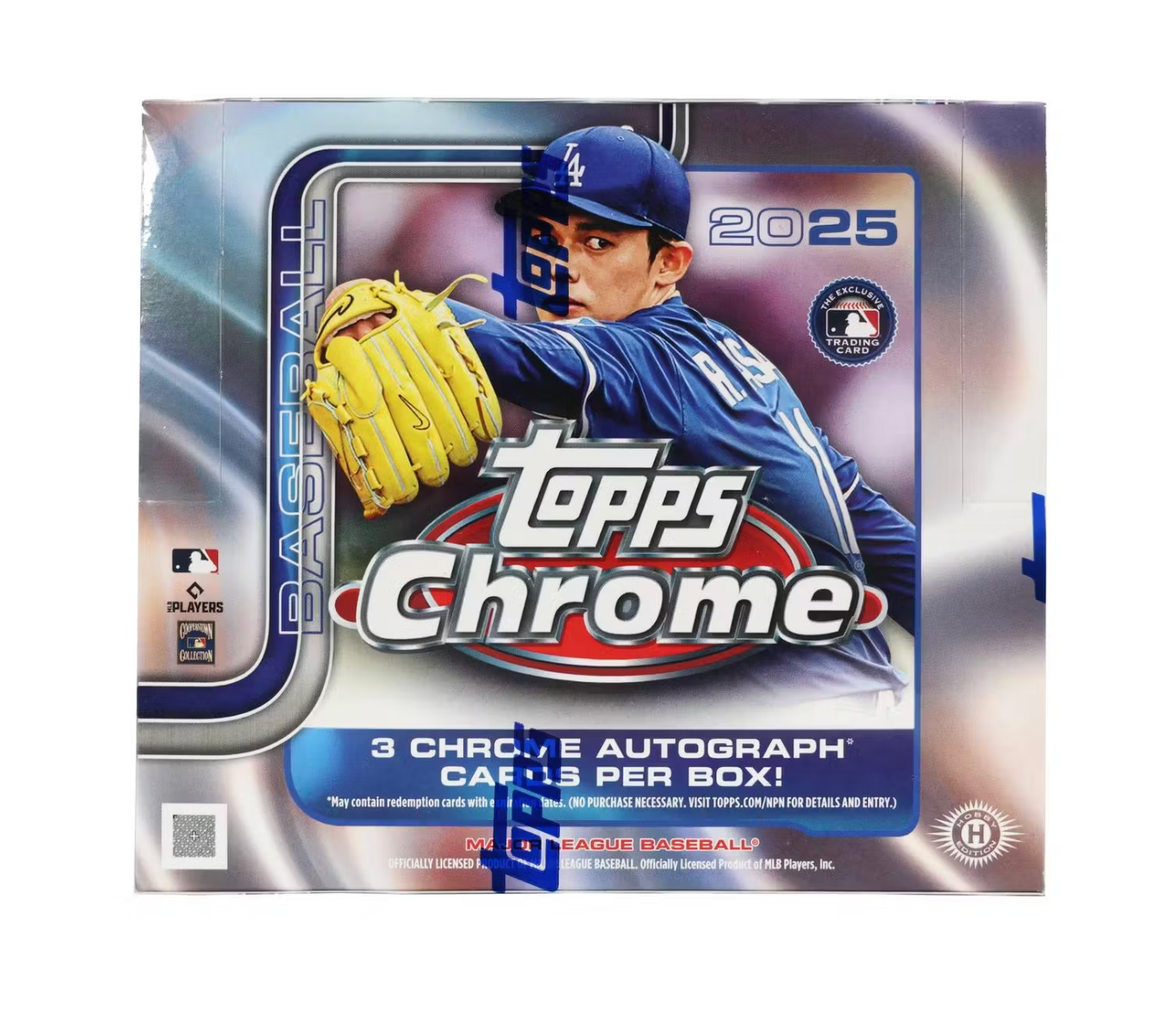 2025 TOPPS CHROME BASEBALL HOBBY JUMBO BOX