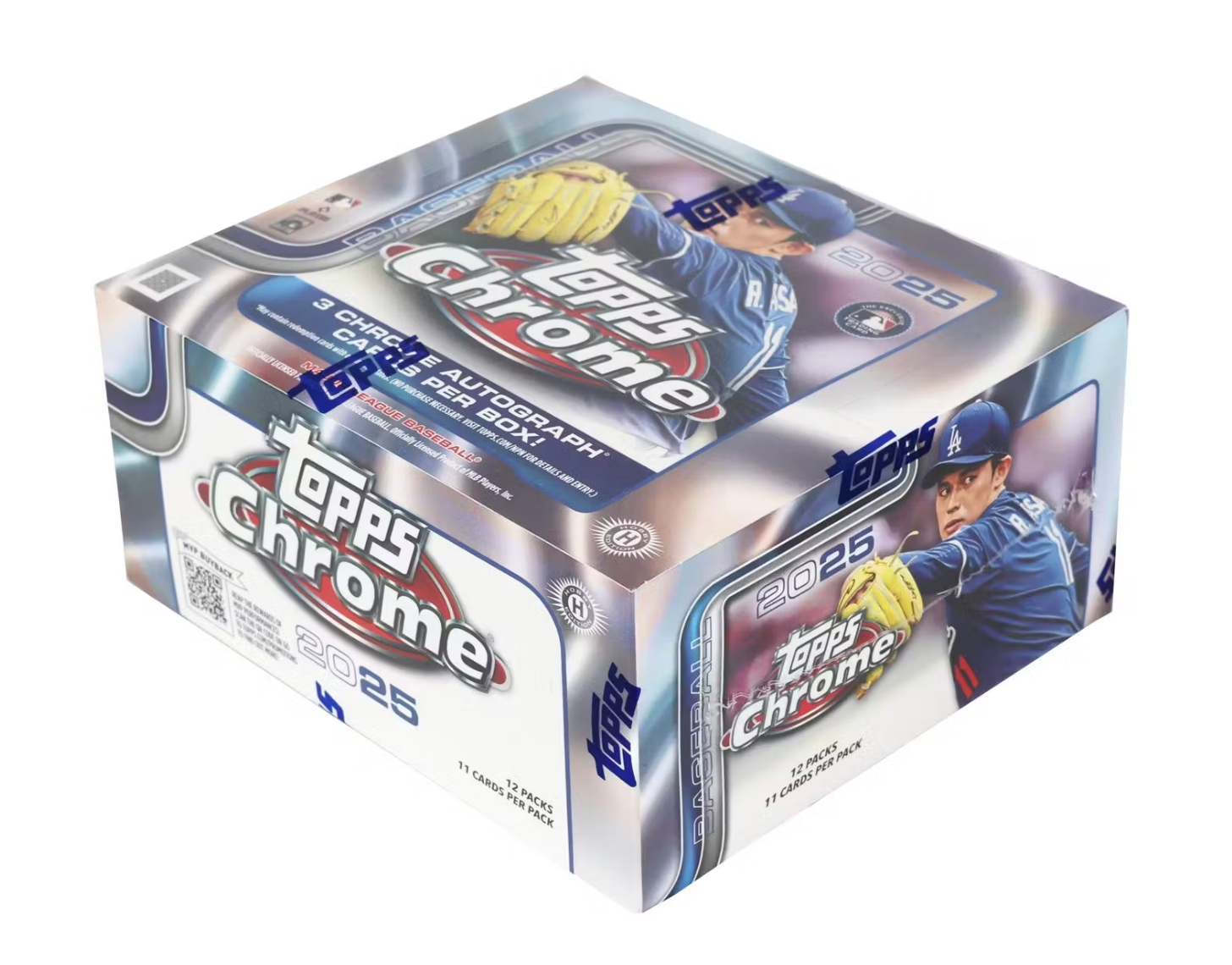 2025 TOPPS CHROME BASEBALL HOBBY JUMBO BOX