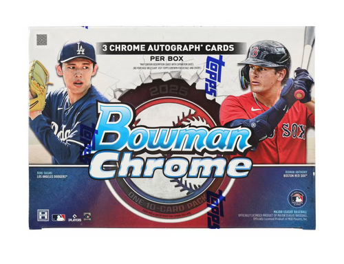 2025 BOWMAN CHROME BASEBALL BREAKER DELIGHT BOX