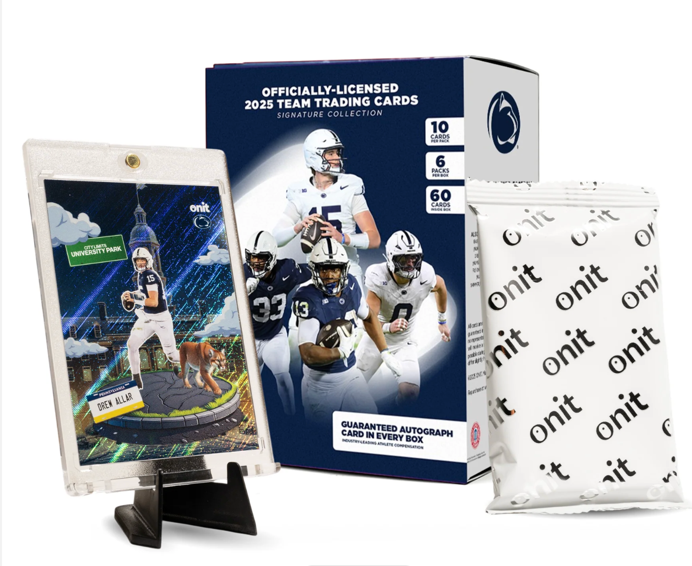 PENN STATE UNIVERSITY FOOTBALL 2025 TRADING CARDS - BOX