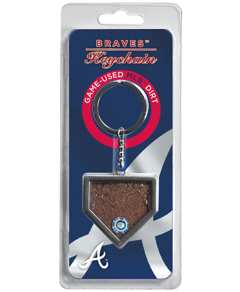ATLANTA BRAVES FANATICS AUTHENTIC DIRT KEY CHAIN