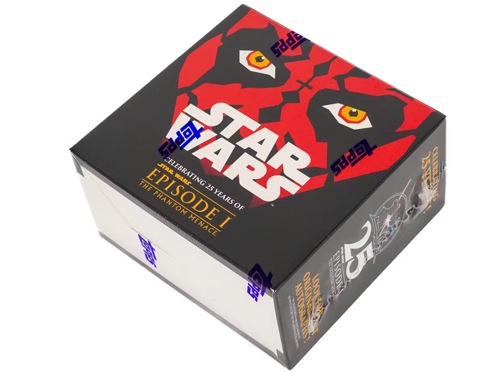 STAR WARS: THE PHANTOM MENACE CHROME SAPPHIRE EDITION HOBBY BOX (TOPPS 2024)