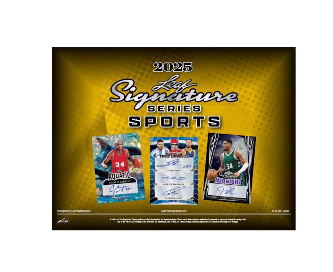 2025 LEAF SIGNATURE SERIES SPORTS HOBBY BOX