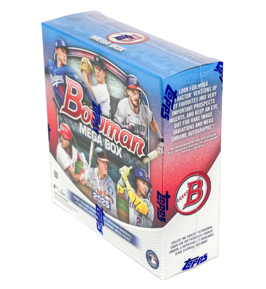 2025 BOWMAN BASEBALL MEGA BOX