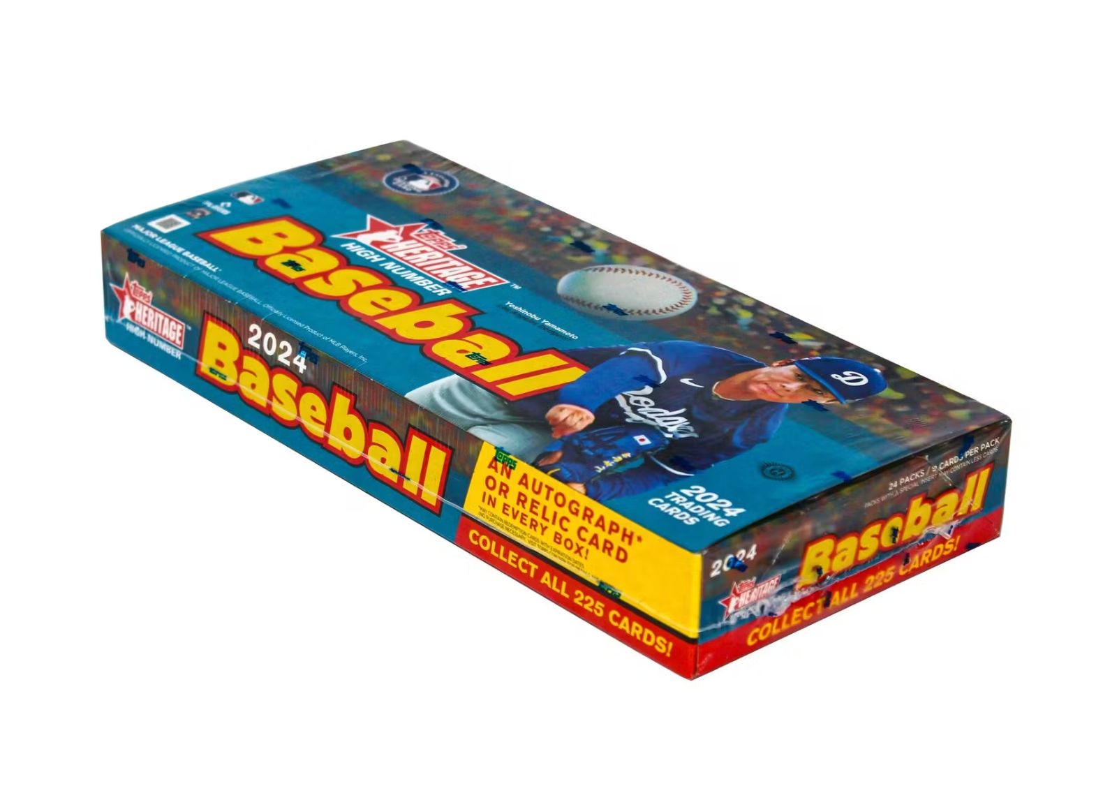 2024 TOPPS HERITAGE HIGH NUMBER BASEBALL HOBBY BOX