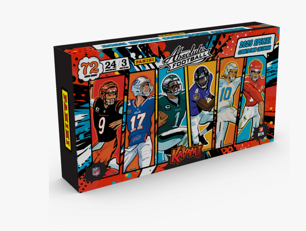 2025 Panini Absolute Football Countdown Calendar Box