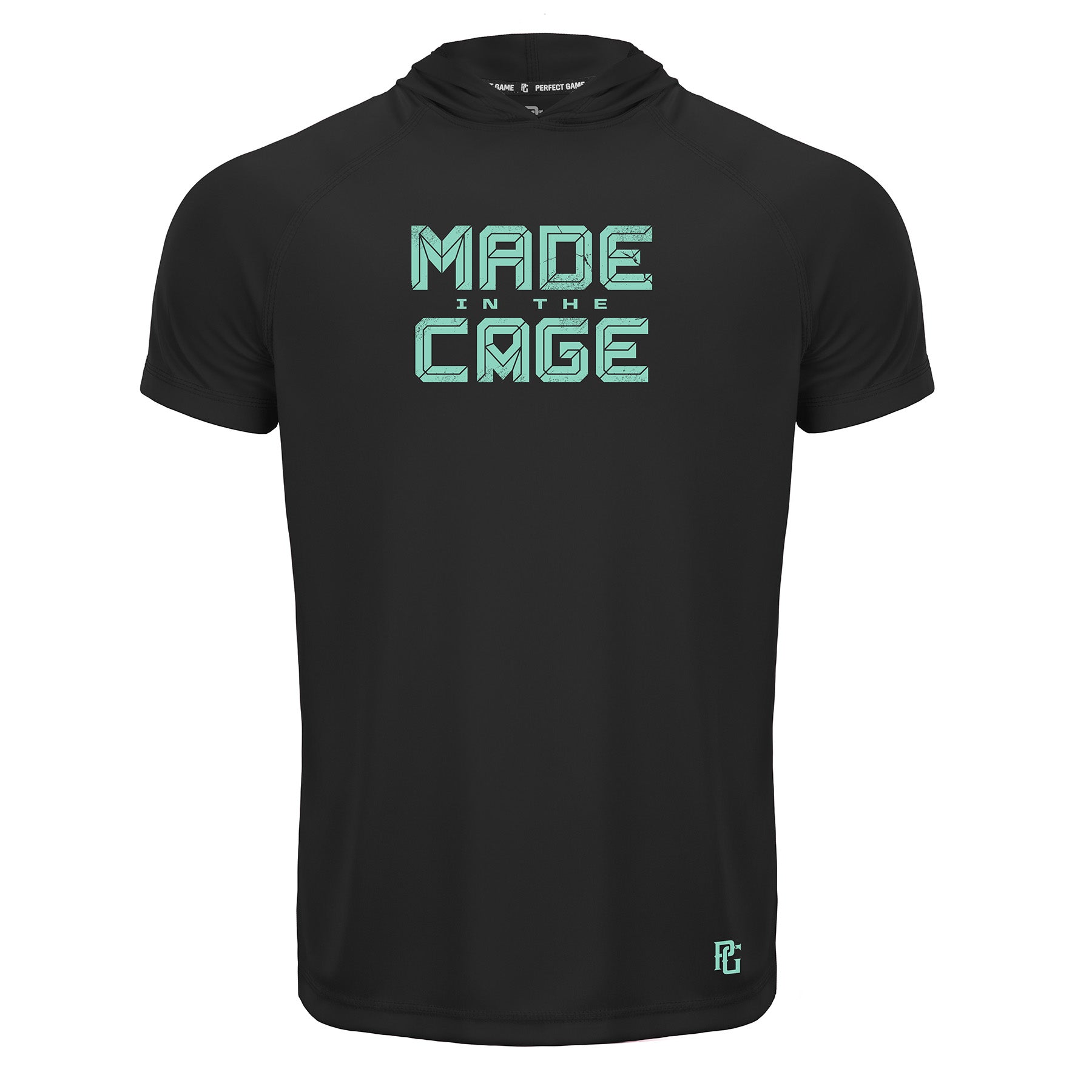 CAGE MADE PERFORMANCE SHORT SLEEVE HOODIE