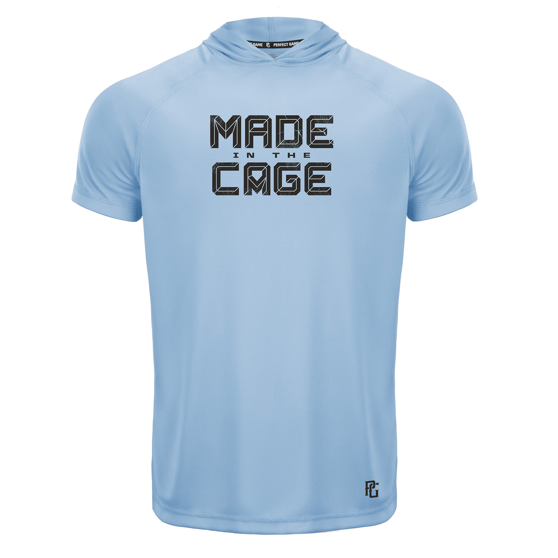CAGE MADE PERFORMANCE SHORT SLEEVE HOODIE
