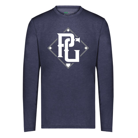 Soft Toss Diamond Long Sleeve Tee