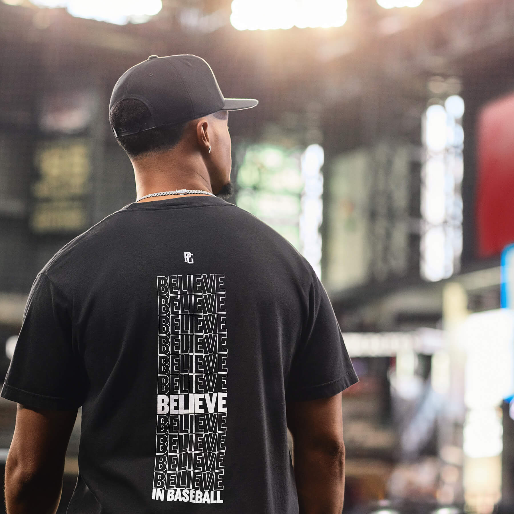 BELIEVE IN BASEBALL SNAPBACK