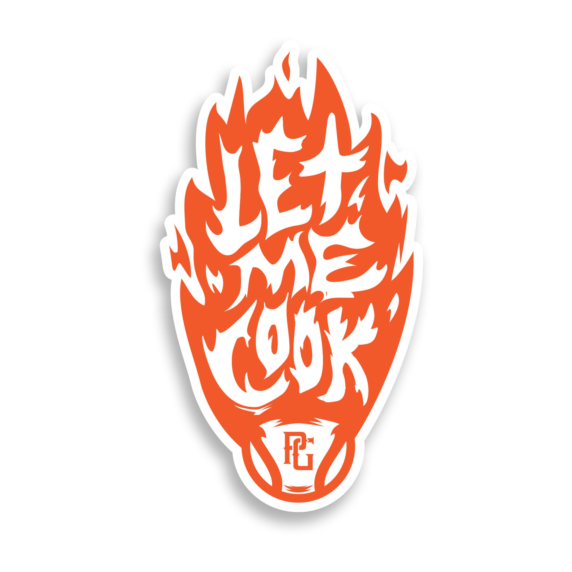 PG LET ME COOK STICKER