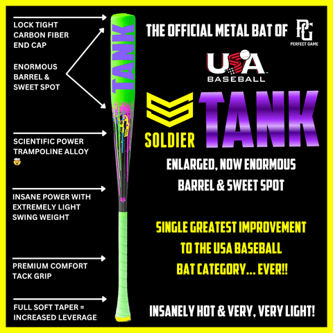 2026 SOLDIER TANK USA BASEBALL BAT