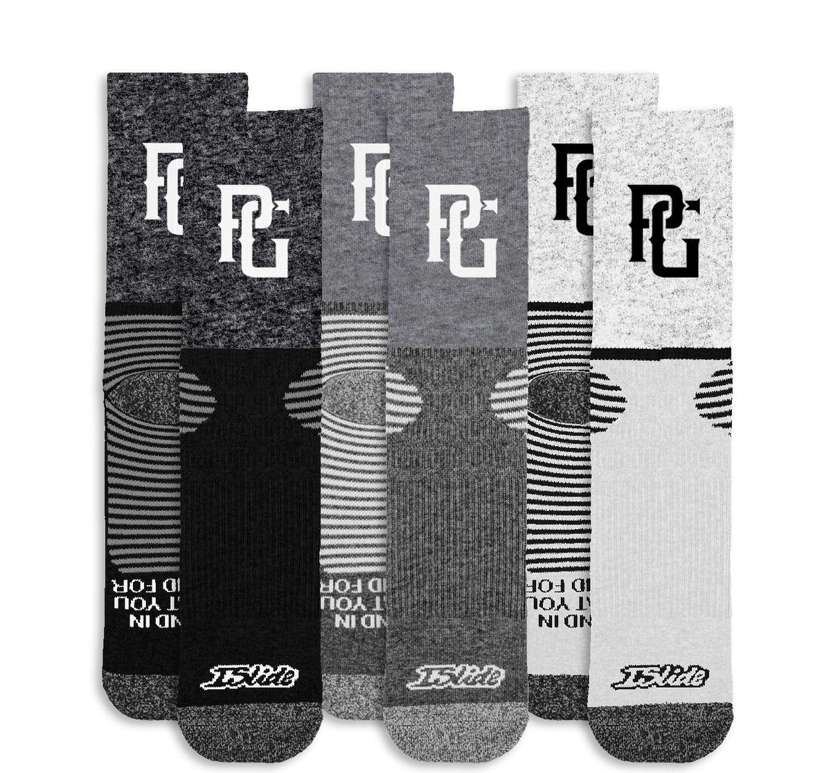 PG GAME PRIMARY SOCKS 3-PACK