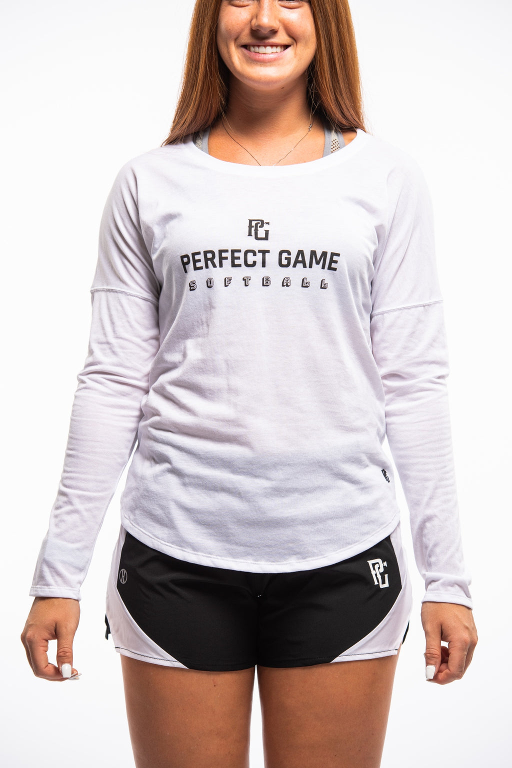 Ladies Perfect Game Softball Tri-Blend Long Sleeve