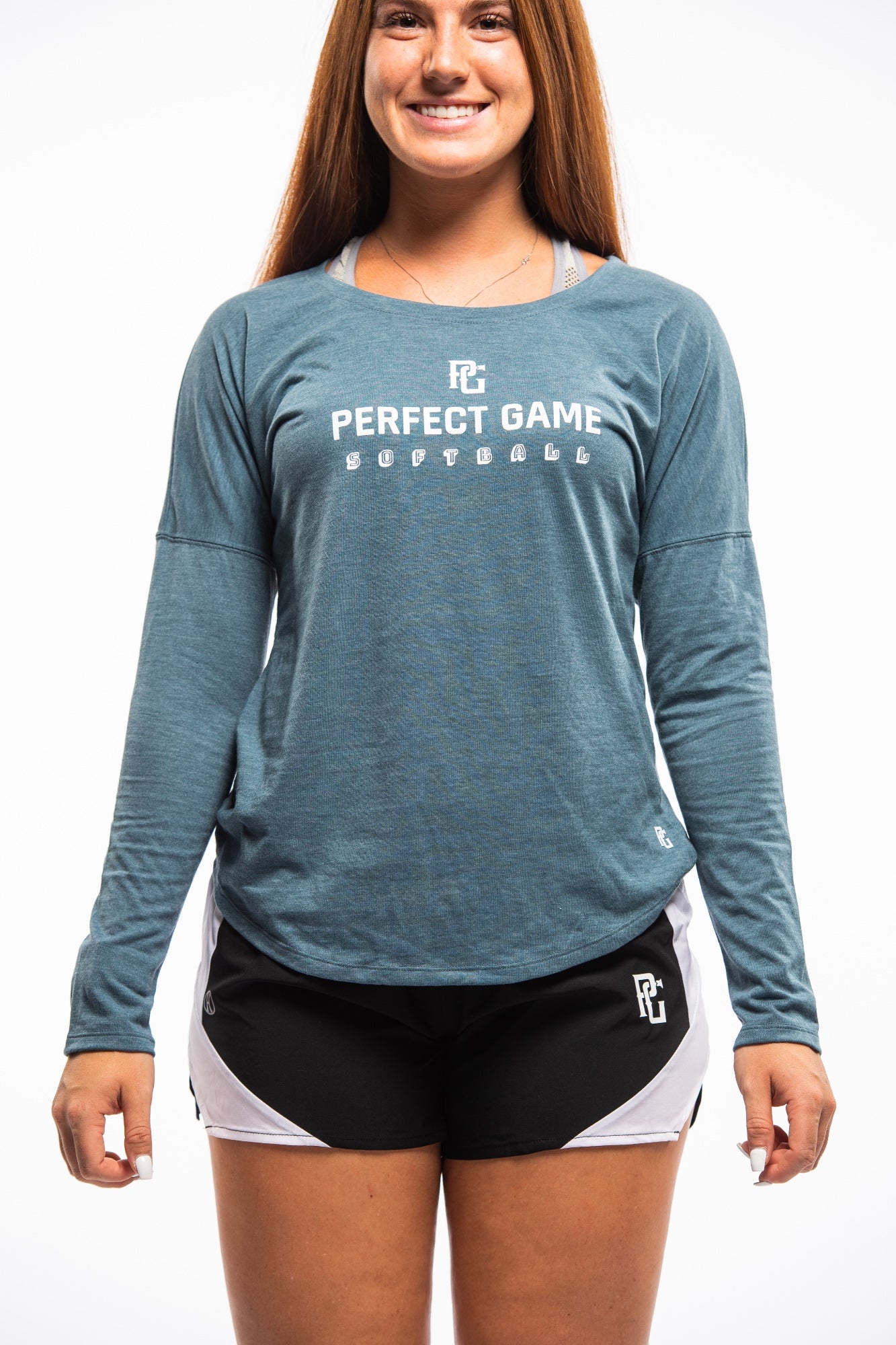 Ladies Perfect Game Softball Tri-Blend Long Sleeve