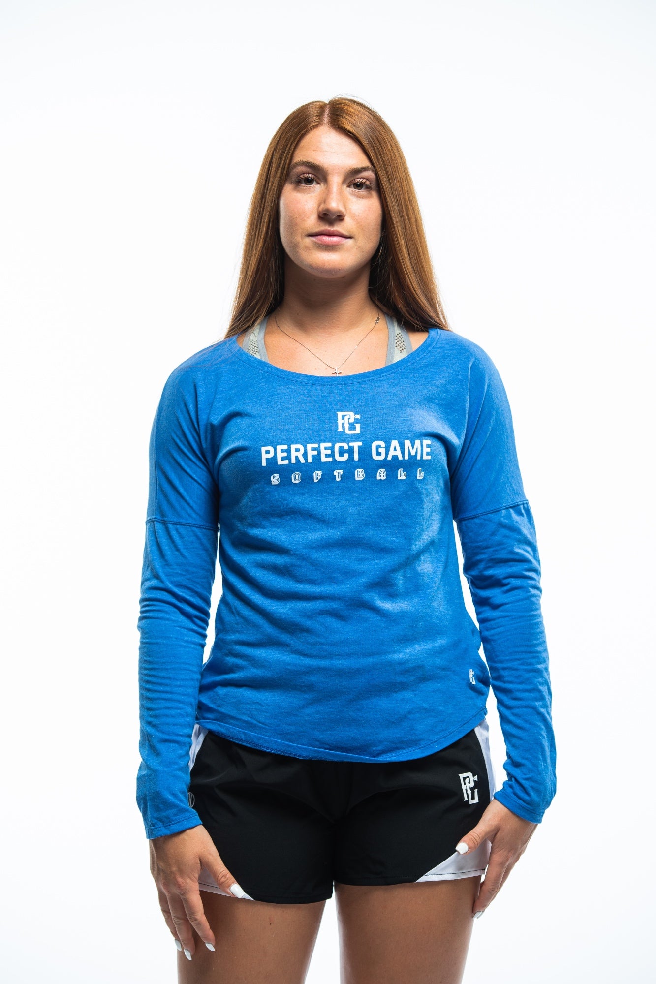 Ladies Perfect Game Softball Tri-Blend Long Sleeve