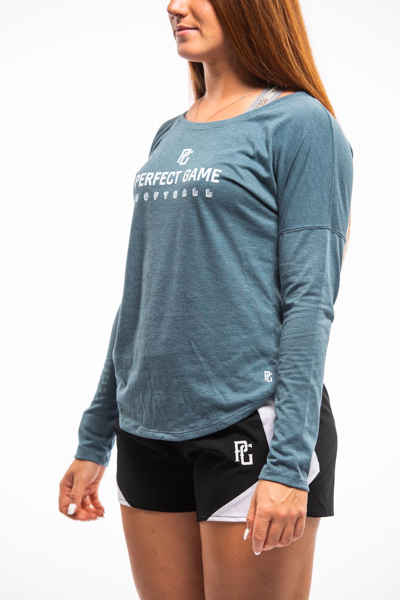 Ladies Perfect Game Softball Tri-Blend Long Sleeve